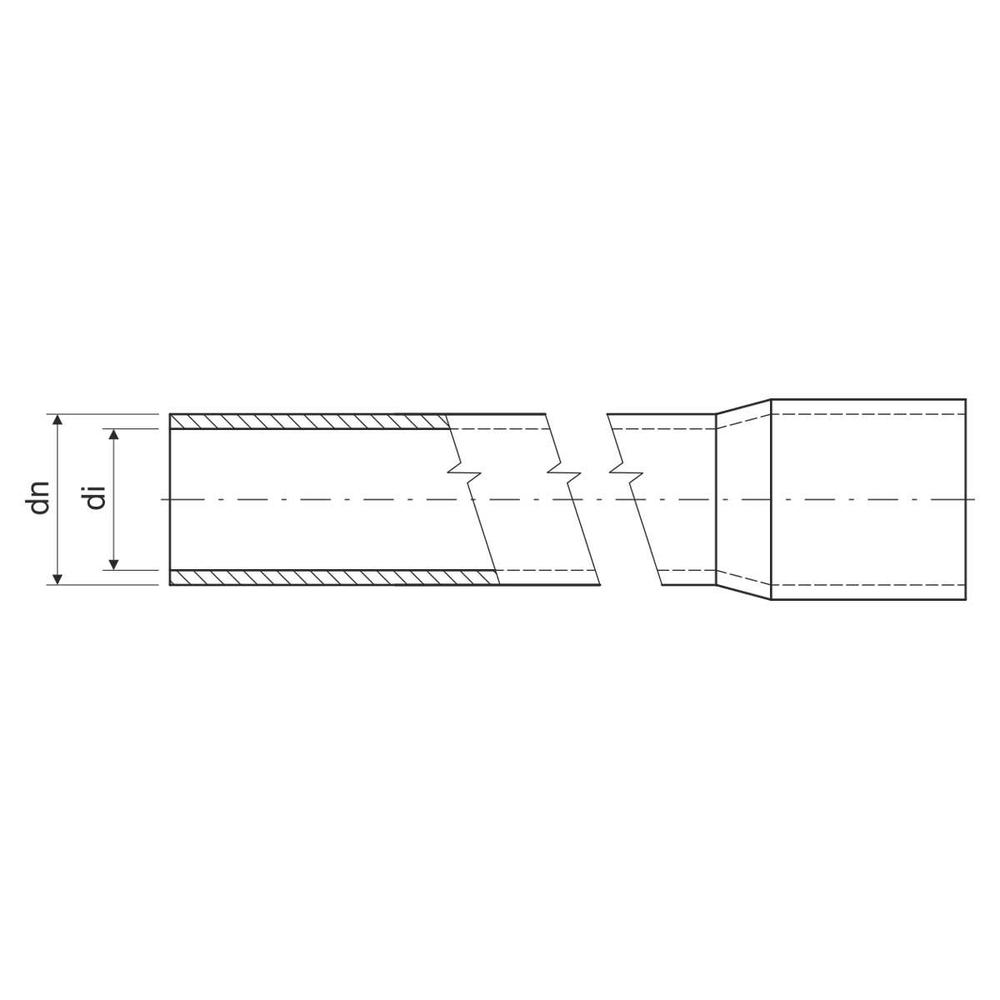 TRUBKA TUHÁ 320 N PVC