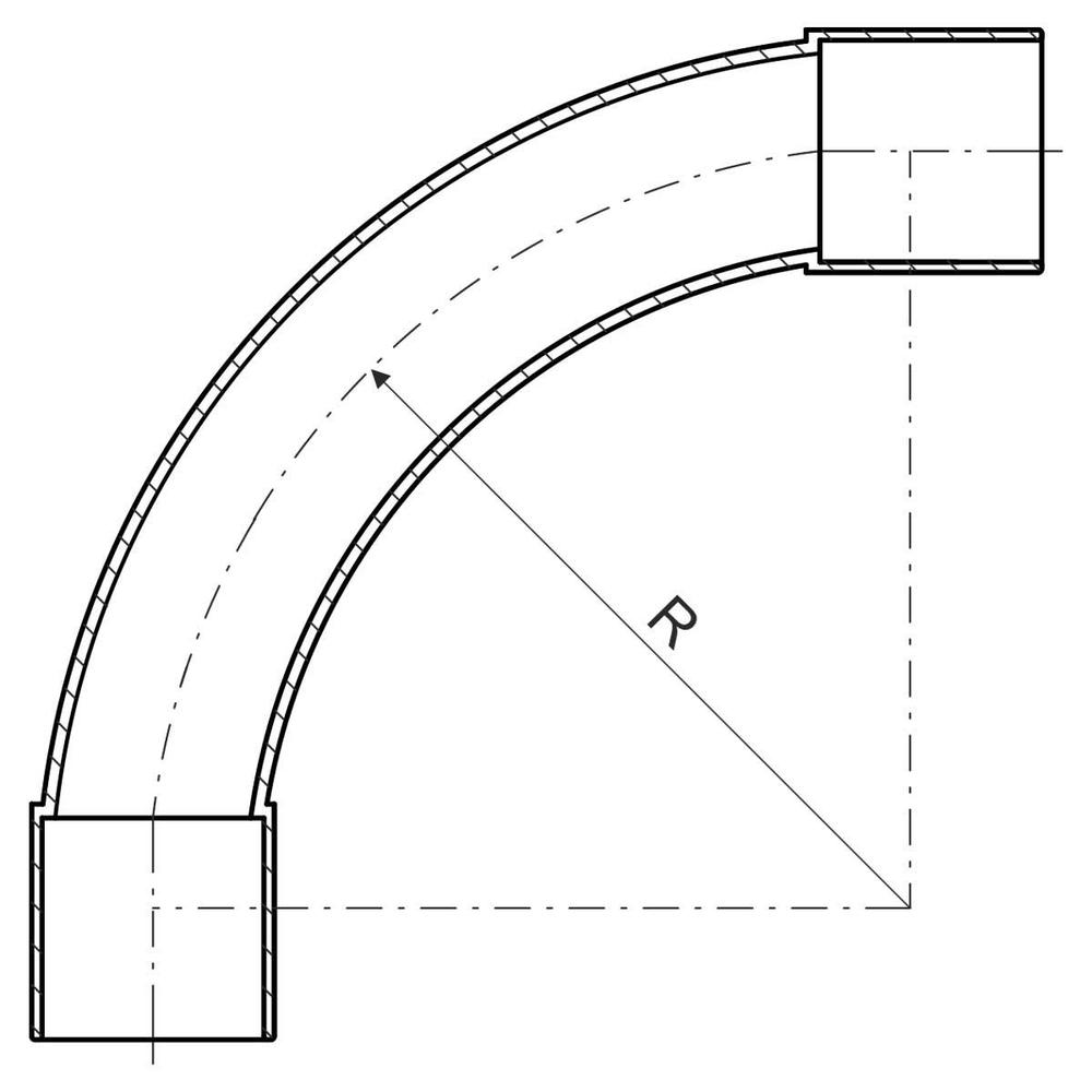 KOLENO PVC