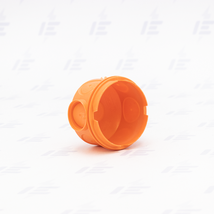 KBT-3/71_AB KRABICE DO BETONU NÍZKÁ (ORANŽOVÁ)