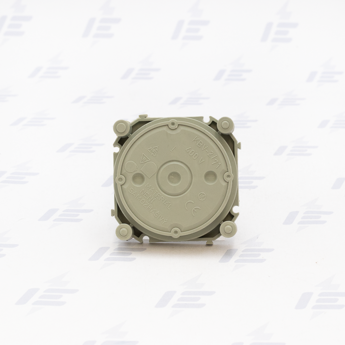 KBV-1_KB VÍČKO KRABICE DO BETONU (ŠEDÁ)