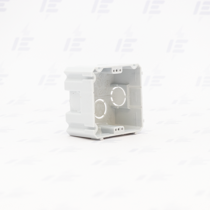 KP 67X67_KA KRABICE PŘÍSTROJOVÁ (ŠEDÁ)