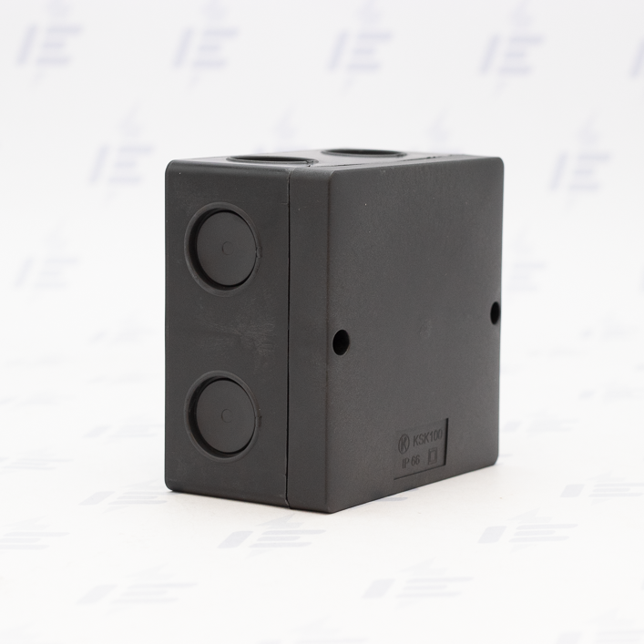 KSK 100_FA KRABICE S KRYTÍM IP 66 (ČERNÁ)