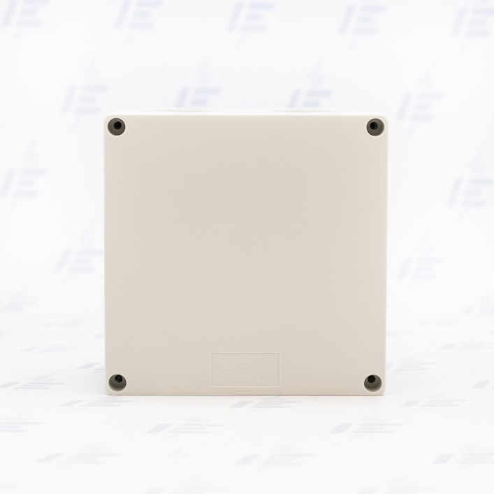 KSK 125_KA KRABICE S KRYTÍM IP 66 (SVĚTLE ŠEDÁ/RAL 7035)