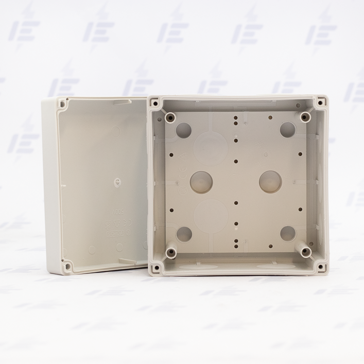 KSK 125_KA KRABICE S KRYTÍM IP 66 (SVĚTLE ŠEDÁ/RAL 7035)