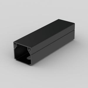 LHD 20X20_FD LIŠTA HRANATÁ (ČERNÁ)