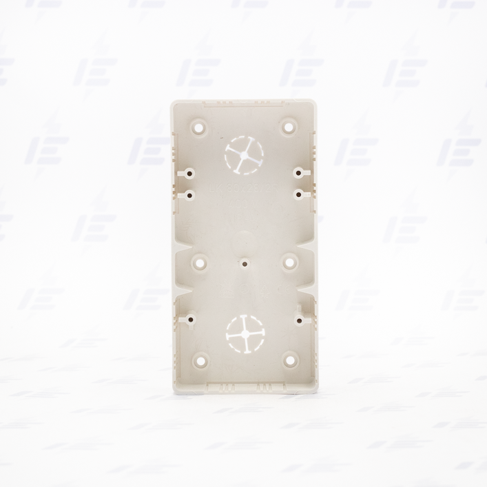 LK 80X28 2R_HB KRABICE LIŠTOVÁ (SUPERBÍLÁ/RAL 9003)