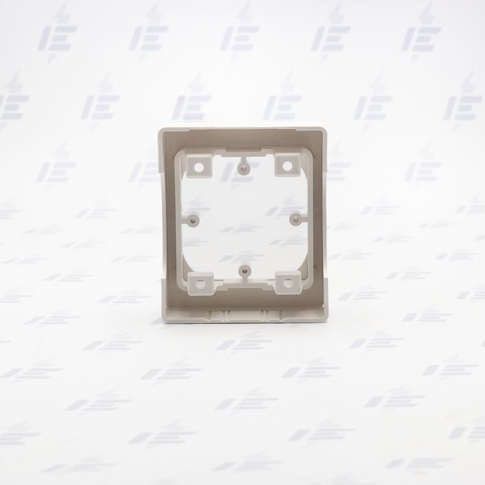 PNE 60X20 2Z_HB NOSIČ PŘÍSTROJ. 2ZÁSUVKA (SUPERBÍLÁ/RAL 9003)