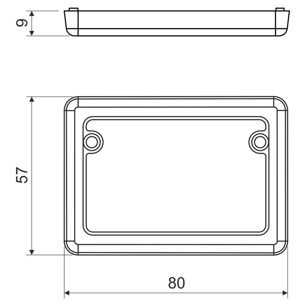 VÍČKO LK 80X28/2R