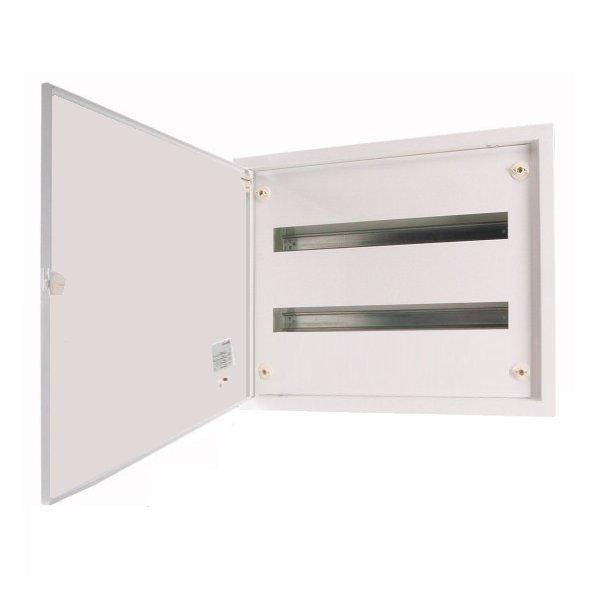 BF-U-2/48-C Rozvodnice, POD omítku, bílé dveře, N/PE svorkovnice, 2 řady, 48 modulů  (113689)