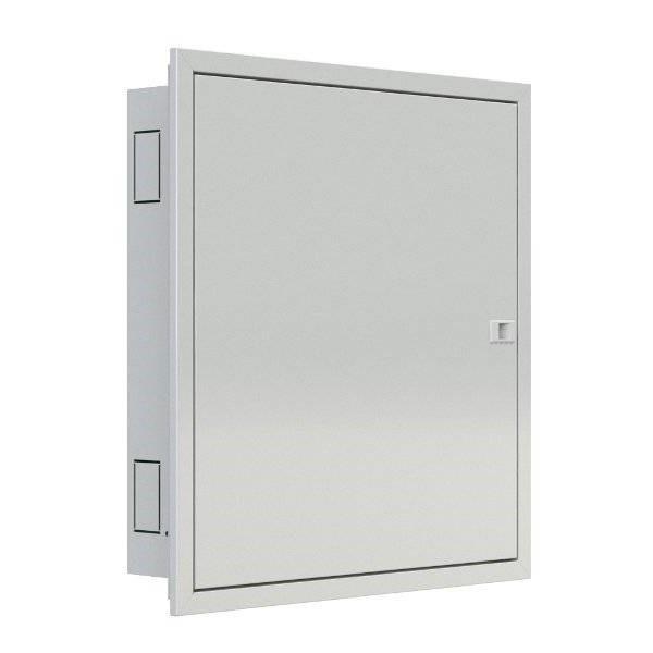 BF-U-2/48-C Rozvodnice, POD omítku, bílé dveře, N/PE svorkovnice, 2 řady, 48 modulů  (113689)