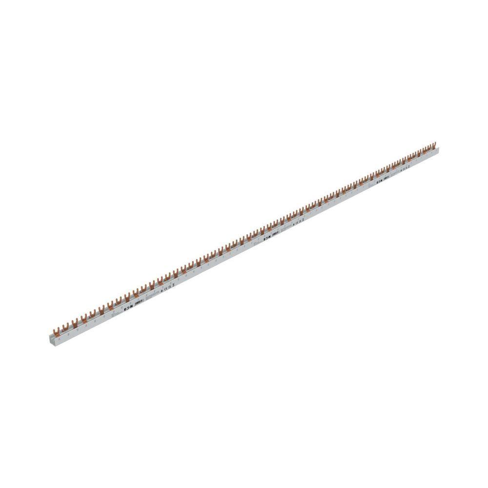Propojovací lišta 1m, 3-pól, In=63A, 10mm2