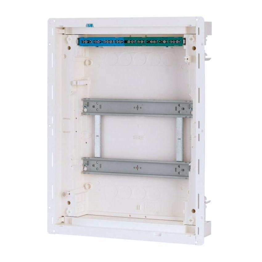 KLV-24UPS-F Rozvodnice KLV, pod omítku, plech.dveře, šroubová svorkovnice, řad 2, modulů 28 (178816)