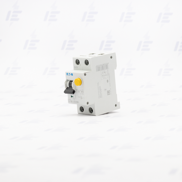 PFL6-10/1N/B/003 Chránič s nadproudovou ochranou, Ir=250A, AC, 1+N, 6kA, char.B, Idn=0.03A, In=10A (286429)
