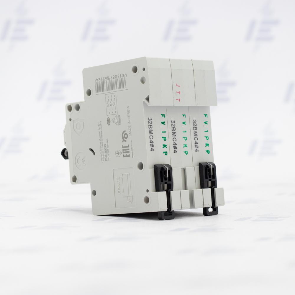 PL6-B32/3 Jistič PL6, char B, 3-pólový, Icn=6kA, In=32A (286592)