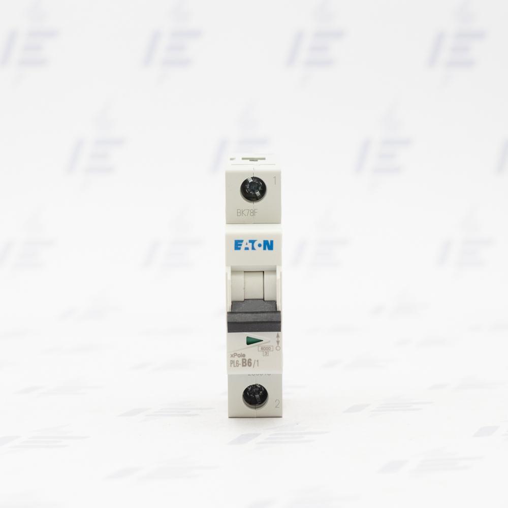 PL6-B6/1 Jistič PL6, char B, 1-pólový, Icn=6kA, In=6A (286518)