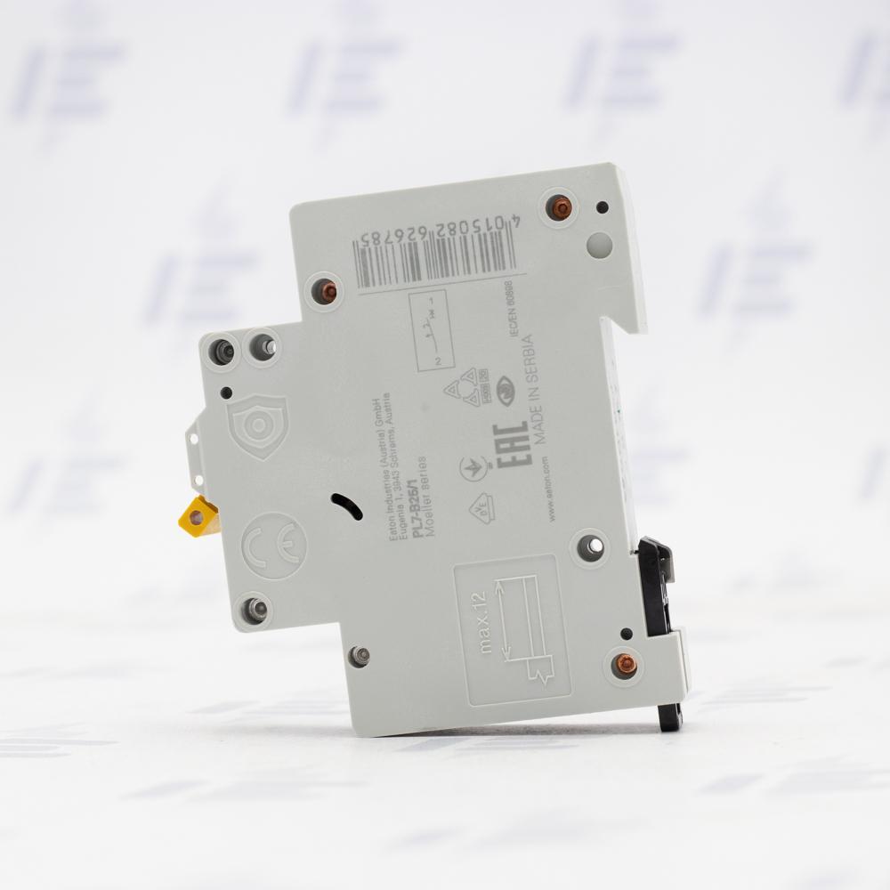 PL7-B25/1 Jistič PL7, char B, 1-pólový, Icn=10kA, In=25A (262678)