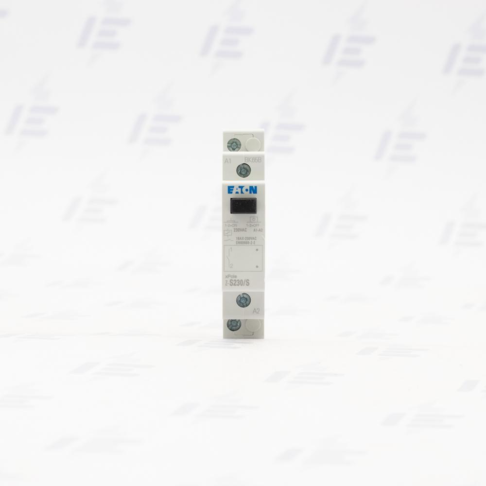 Z-S230/S Impulsní relé, tlačítko, 230V~, 1zap. kontakt, 16A (265262)