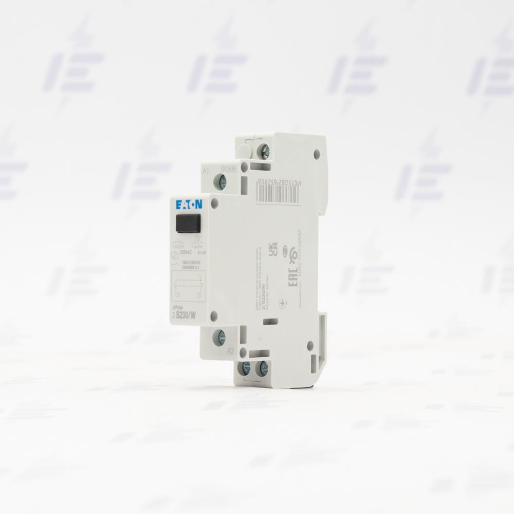 Z-S230/W Impulsní relé, tlačítko, 230V~, 1přep. kontakt, 16A (265290)