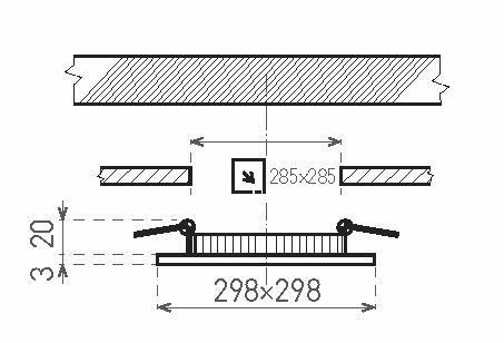 LED120 VEGA-S Matt chrome 24W NW