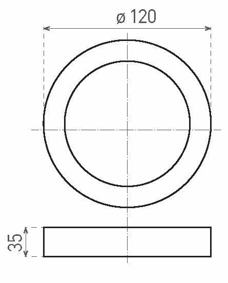 GXDW132 LED30 FENIX-R White 6W NW