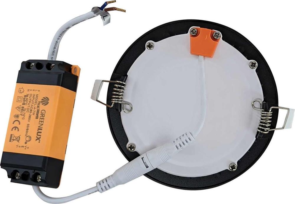 LED30 VEGA-R Black 6W NW