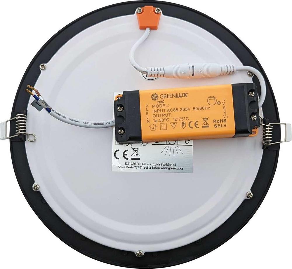 GXDW358 LED90 VEGA-R Black 18W NW