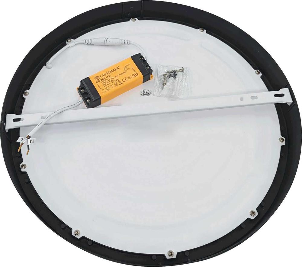 LED120 FENIX-R Black 24W NW
