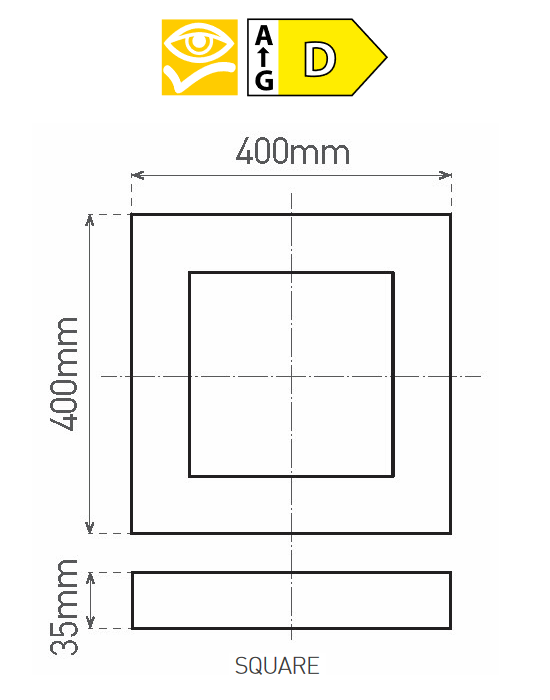 LED180 FENIX-R Black 32W NW