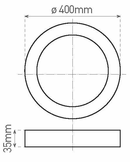 GXDW396 LED180 FENIX-R White 32W NW