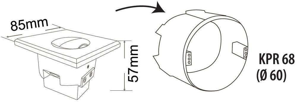 GXLL070 DECENTLY S2 White 3W NW 