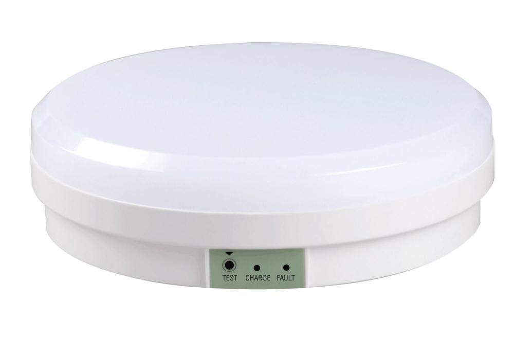 GXNO070 GLORION ROUND LED Emergency 3H 15W NW