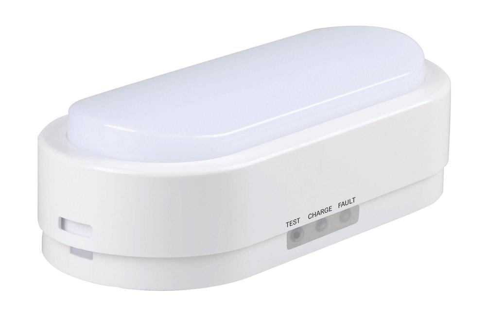 GXNO071 GLORION OVAL LED Emergency 3H 8W NW