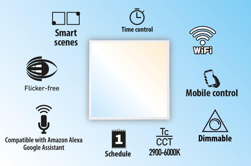 WiFi LIBRA 40W CCT DIM