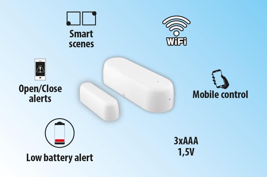 GXSH085 WiFi BATTERY CONTACT SENSOR