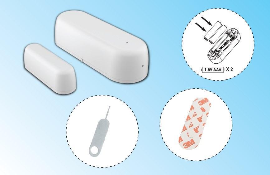 GXSH085 WiFi BATTERY CONTACT SENSOR