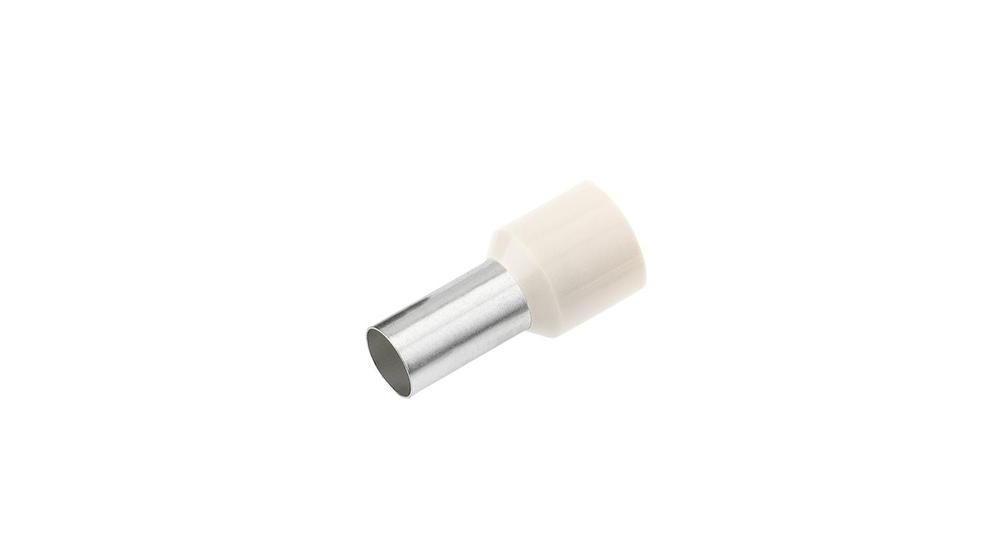 Izolovaná dutinka Cu 0,5/8 mm, bílá