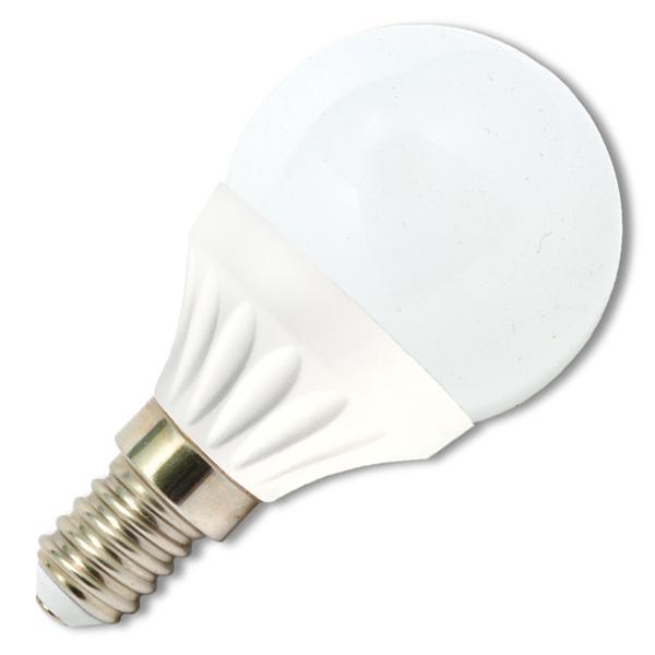 LED mini globe E14,5W,4100K, 440lm