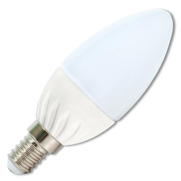 LED mini svíčka E14,5W,2700K, 425lm