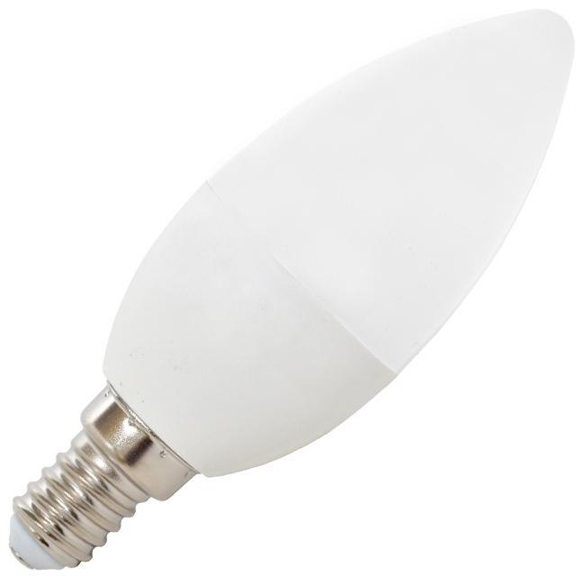 LED mini svíčka E14,7W,2700K, 595lm