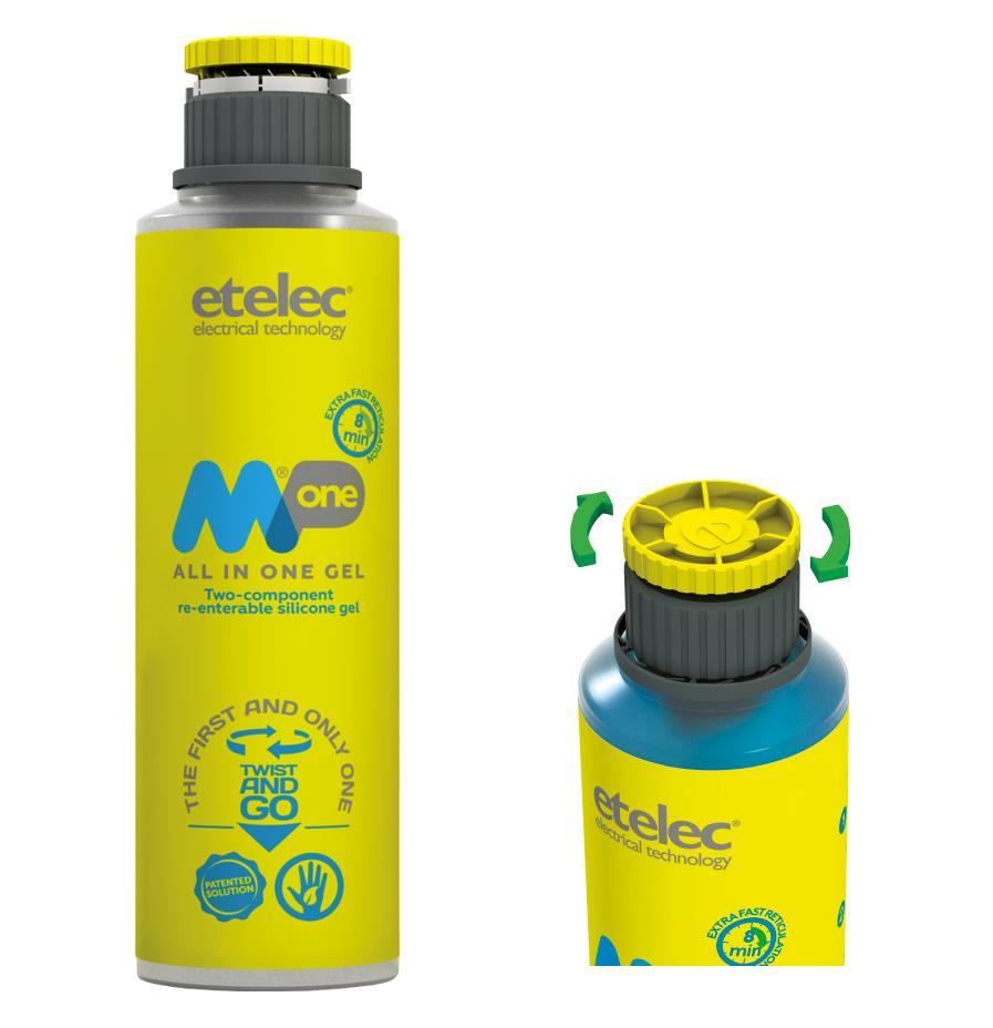 Gel dvousložkový MPone 600 ( 0,6 litru - 1 láhev ), zalévací, bez expirace