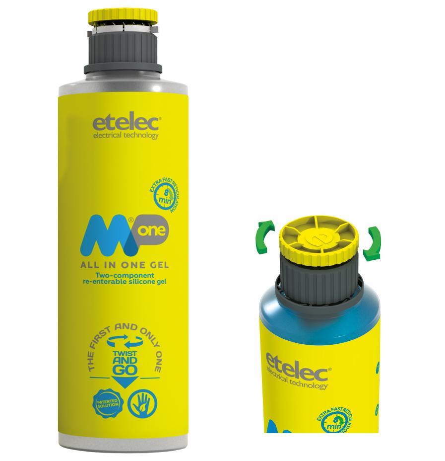 Gel dvousložkový MPone 900 ( 0,9 litru - 1 láhev ), zalévací, bez expirace
