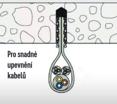 Hmoždinka pásková BSL 28, pro 5x kabel 3x1,5mm2 /1311202