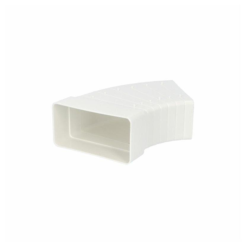 Koleno 3° až 48° horizontální VENTS 82810 - 60x204mm PVC