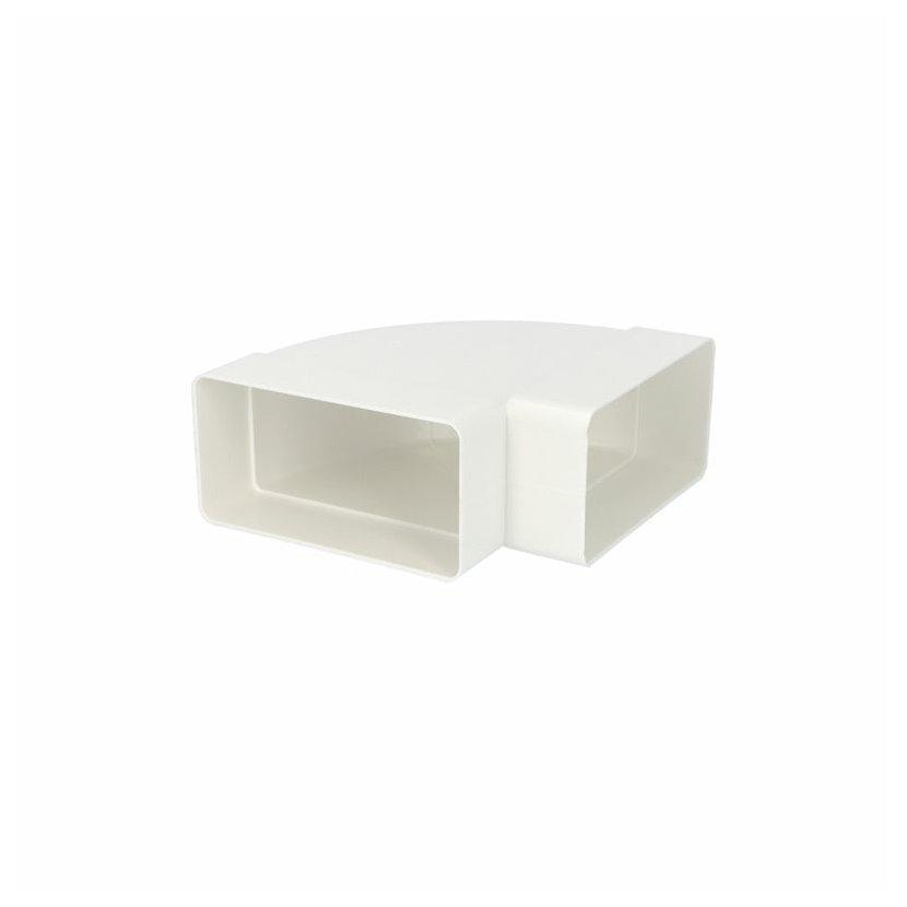 Koleno 90° horizontální VENTS 5251 - 55x110mm PVC