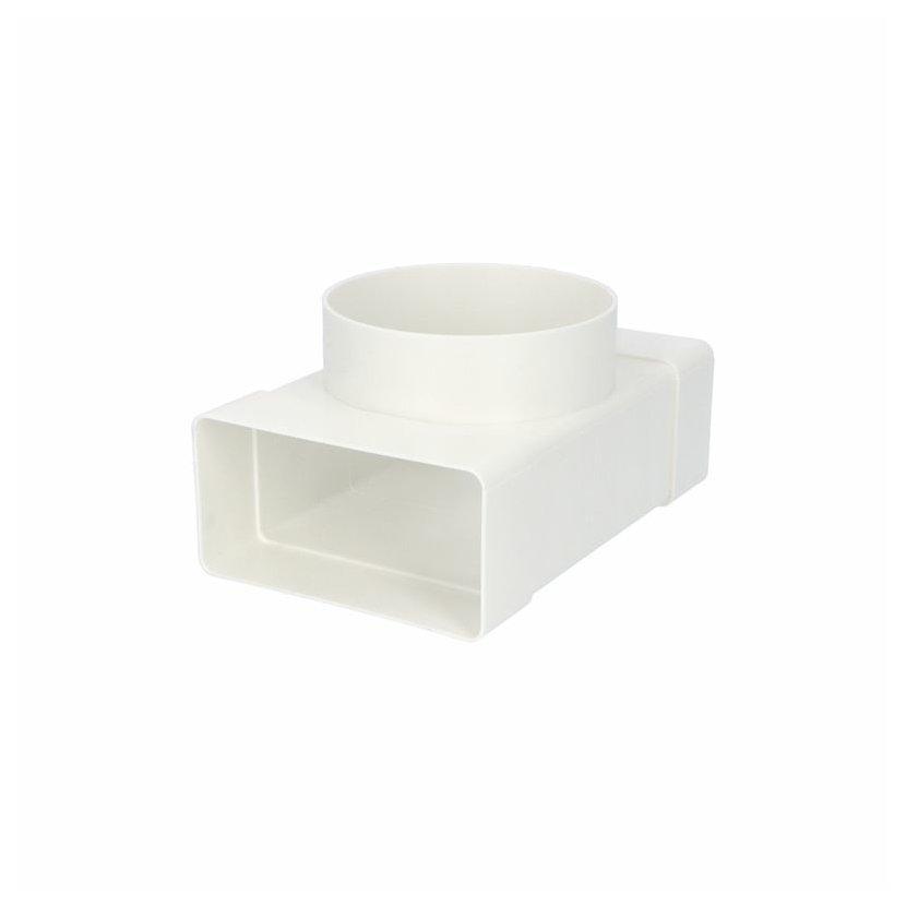 Redukce T na potrubí  VENTS 531 - prům.  100/2x55x110mm PVC