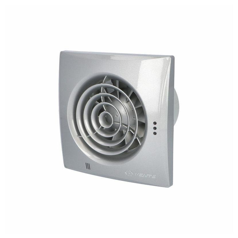Ventilátor VENTS 100 QUIET Aluminium snížená hlučnost