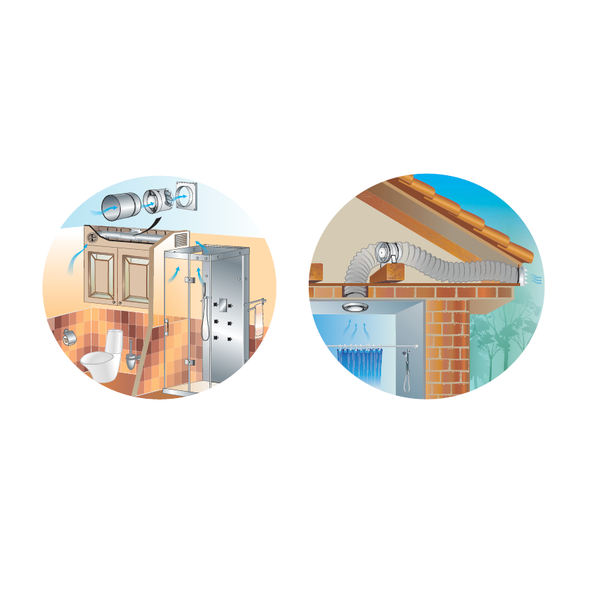 1010104 Ventilátor VENTS 100 QUIETLINE-k do potrubí, tichý, úsporný