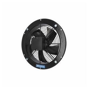 1009618 Ventilátor VENTS OVK2E 250 průmyslový, kruhový (průměr příruby 340mm), černý
