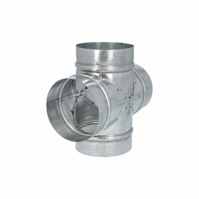VENTS KM 315 Zn vzduchovod kovový-Spojka kříž 4x315mm