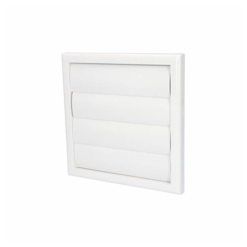 VENTS MV 120 VJ plastová gravitační žaluzie s nástavcem 186x186